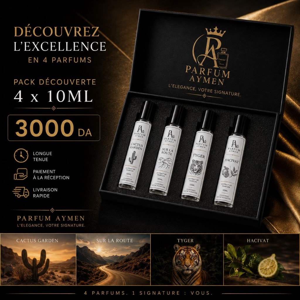 Pack Découverte 4 x 10ml - Parfum Aymen